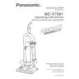 PANASONIC MCV7581 Manual de Usuario