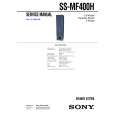 SONY SSMF400H Manual de Servicio
