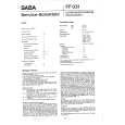 SABA CT6762 Manual de Servicio