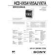 SONY HCDVX7A Manual de Servicio