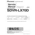 PIONEER SDVR-LX70D/WVXK5 Manual de Servicio