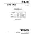 SONY CDX-F10 Manual de Servicio
