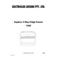 ELECTROLUX LOISIRS F400EGP Manual de Usuario