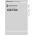 PIONEER AXM-P7050/ES Manual de Usuario
