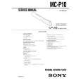 SONY MCP10 Manual de Servicio