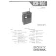SONY ICB-700 Manual de Servicio