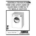 ZANUSSI TD50 Manual de Usuario