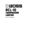 BOSS RCL-10 Manual de Usuario