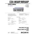 SONY CDX-M50IP Manual de Servicio