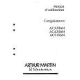 ARTHUR MARTIN ELECTROLUX AC4206N Manual de Usuario