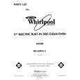 WHIRLPOOL RB160PXL2 Catálogo de piezas