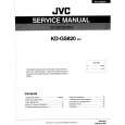 JVC KDGS820 Manual de Servicio