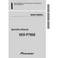 PIONEER KEH-P7950/ES Manual de Usuario