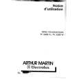 ARTHUR MARTIN ELECTROLUX TV3300N Manual de Usuario