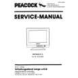 PEACOCK ENTRADA 21A Manual de Servicio