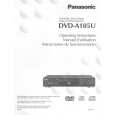 PANASONIC DVDA105U Manual de Usuario