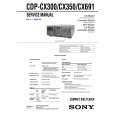 SONY CDPCX350 Manual de Servicio