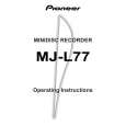 PIONEER MJ-L77/NVXK Manual de Usuario