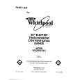 WHIRLPOOL RF3020XXW1 Catálogo de piezas