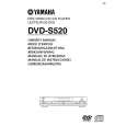YAMAHA DVD-S520 Manual de Usuario