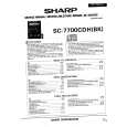 SHARP SC-7700CDH(BK) Manual de Servicio