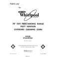 WHIRLPOOL SF305ESPW0 Catálogo de piezas