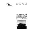 NAKAMICHI DRAGON-CT Manual de Servicio