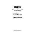 ZANUSSI ZCGHL55WN Manual de Usuario