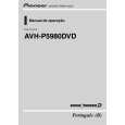 PIONEER AVH-P5980DVD/XF/BR Manual de Usuario