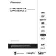 PIONEER DVR-560HX-S/WVXK5 Manual de Usuario