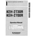 PIONEER KEH-2700R Manual de Usuario