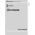 PIONEER DEH-P6950IB/XU/CN5 Manual de Usuario