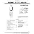 SHARP TQ-GX10T Manual de Servicio