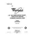 WHIRLPOOL SF3020EPW0 Catálogo de piezas
