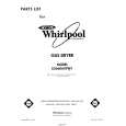 WHIRLPOOL LG6606XPW1 Catálogo de piezas