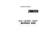 ZANUSSI ZF4AX2 Manual de Usuario