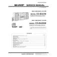 SHARP CDBA2600 Manual de Servicio