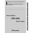 PIONEER PRS-X340 Manual de Servicio