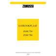 ZANUSSI ZGM7841XC Manual de Usuario