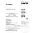 SANYO VHR276E Manual de Servicio