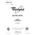 WHIRLPOOL LE7080XTG0 Catálogo de piezas