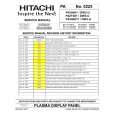 HITACHI P42T501 Manual de Servicio