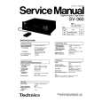 TECHNICS SV360 Manual de Servicio