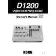 KORG D1200 Manual de Usuario