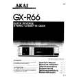 AKAI GX-R66 Manual de Usuario