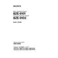 SONY BZE-9101 Manual de Usuario