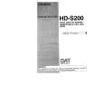 AIWA HD-S200 Manual de Usuario