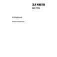 ZANKER ZKR 1516 Manual de Usuario