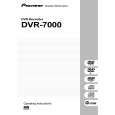 PIONEER DVR-7000/WL Manual de Usuario