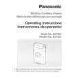 PANASONIC ES7801 Manual de Usuario